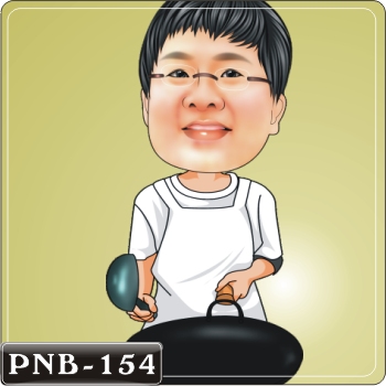 總鋪師Q版畫.男生人像Q版漫畫PNB-154